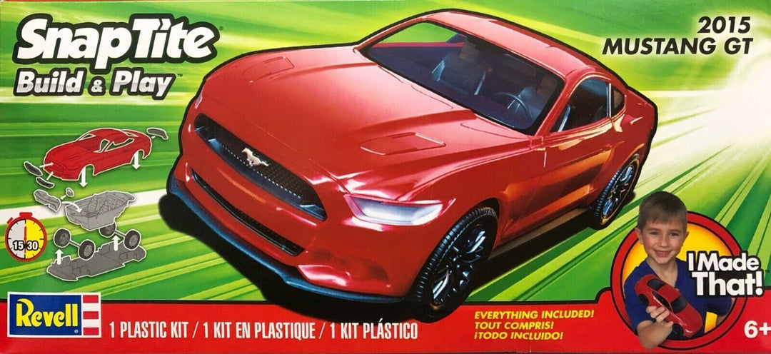 SnapTite 2015 Ford Mustang Gt Model 1/25