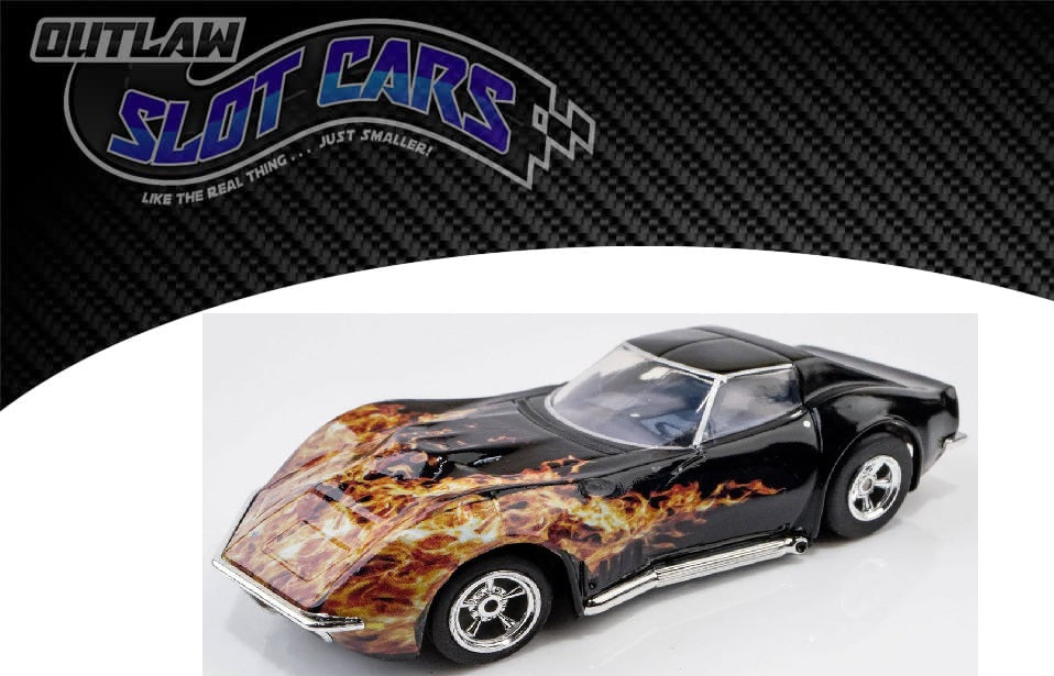 AFX 22051 Chevrolet Corvette 427 - Orange Flame