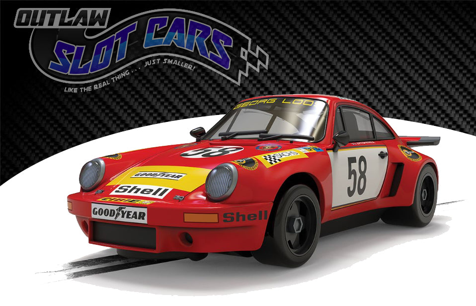 Scalextric C4594 Porsche 911 3.0 RSR – Georg Loos Racing