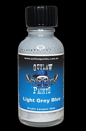 Outlaw Paints Light Grey Blue 30ml