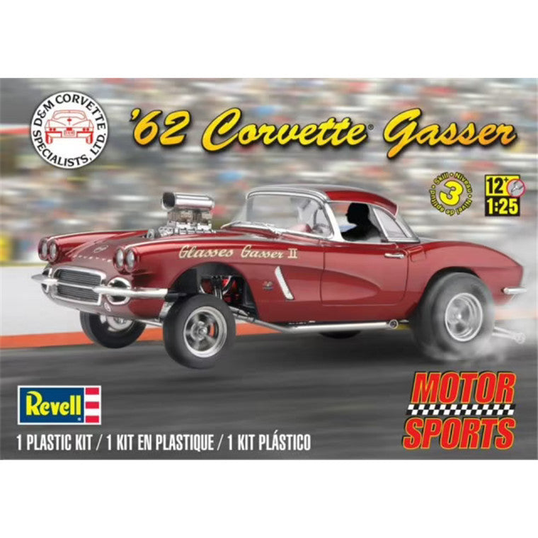 1962 Corvette Gasser Model Kit 1/25