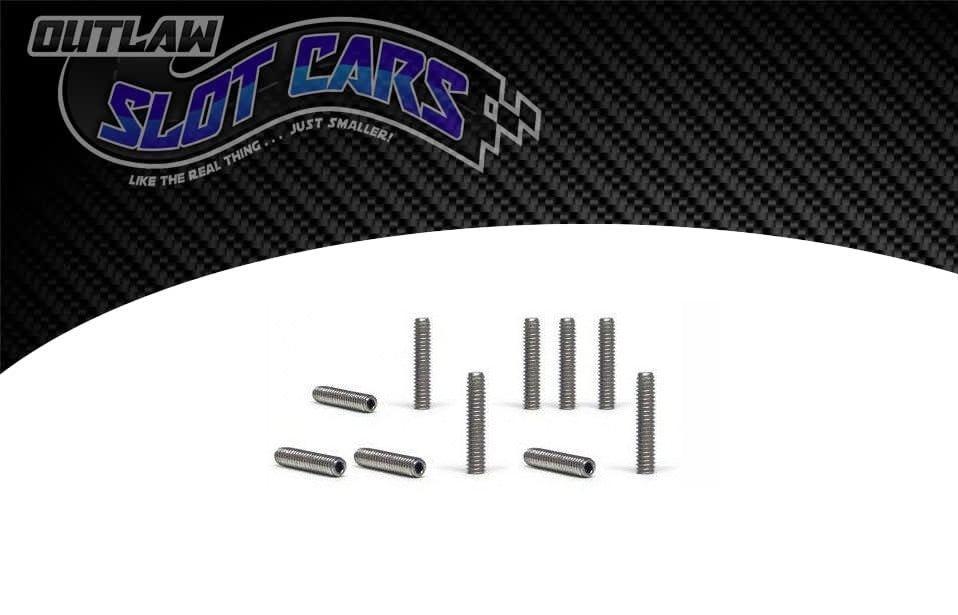 SLOT.IT SCREWS PA54 - Hexagonal screws M2 x 10mm (