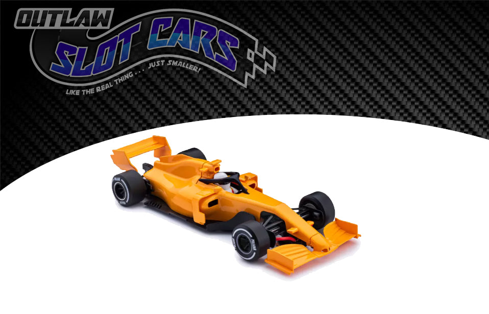 POLICAR CAR07-ORANGE - F1 Monoposto - orange body