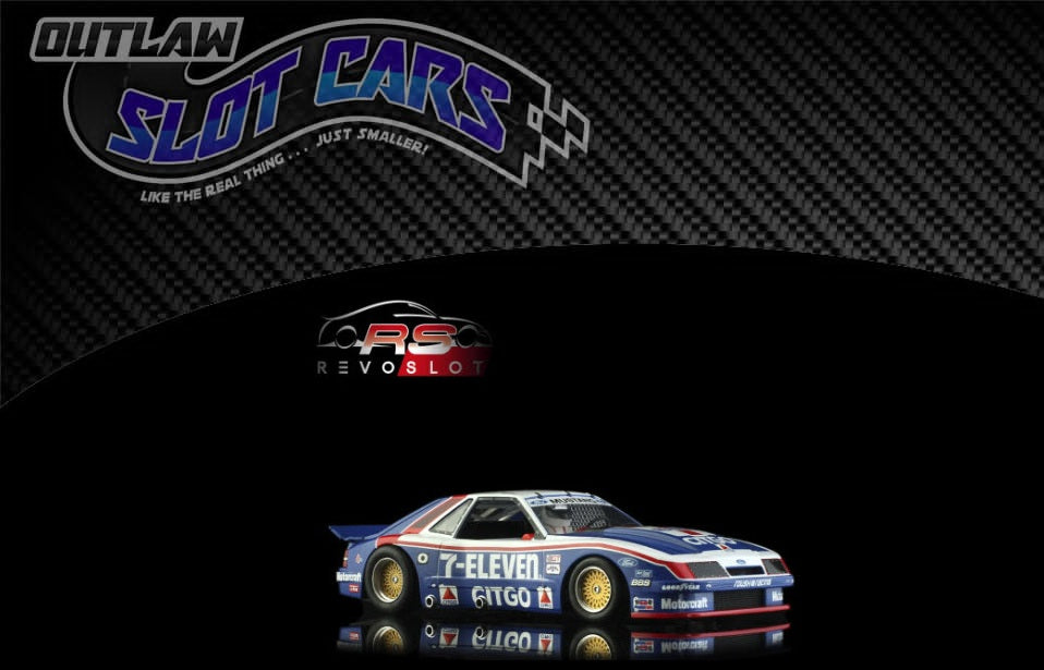 REVO SLOT RS0317 - Ford Mustang GTO - Sebring 1986