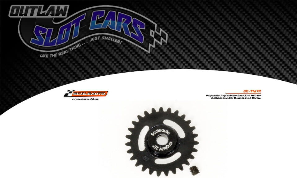 Scaleauto SC-1167R 3/32" Anglewinder Gear - 27T, 1