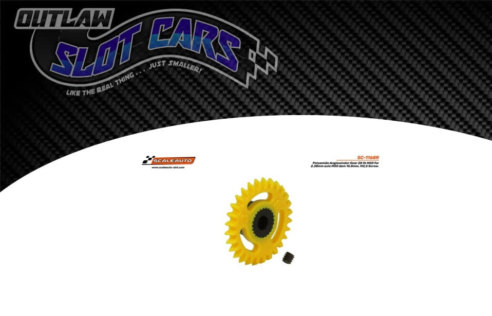 Scaleauto SC-1168R 3/32" Anglewinder Gear - 28T, 1