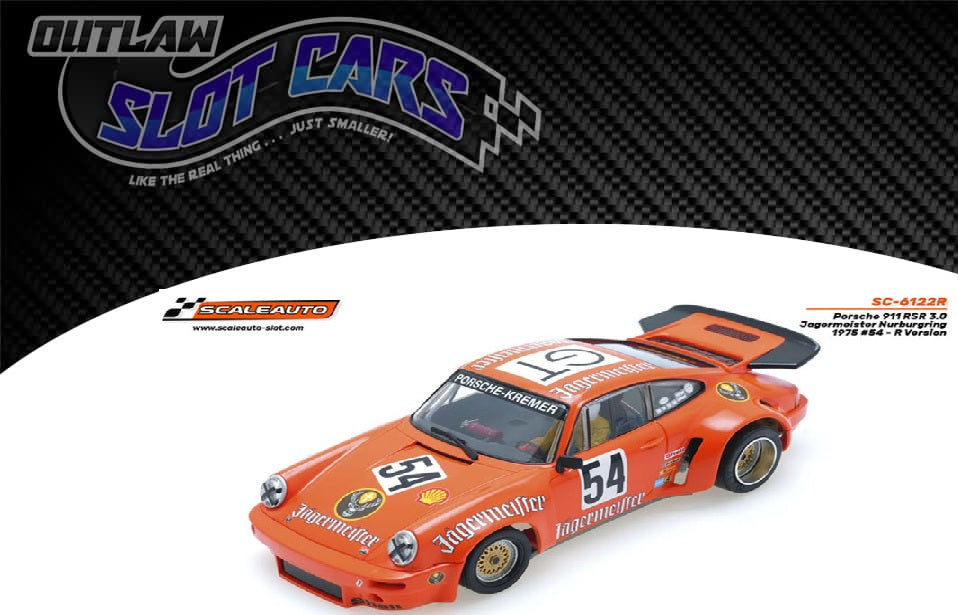 Scaleauto SC-6122R Porsche 911 RSR 3.0 Jagermeiste