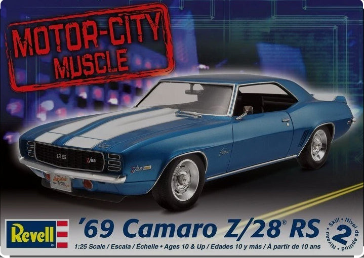 1969 Camaro Z/28 Model Kit 1/25