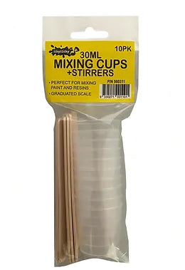 IckySticky Mixing Cups + Stirrers