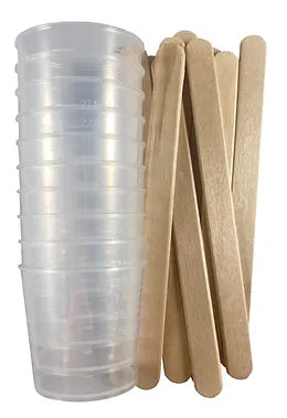 IckySticky Mixing Cups + Stirrers