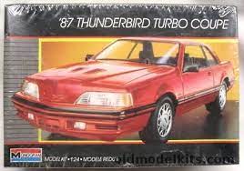 87 Thunderbird Turbo Coupe Model 1/25