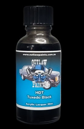 Outlaw Paints HDT Tuxedo Black 30ml