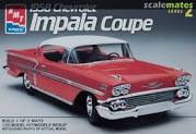 1958 Chev Impala Coupe Model 1/25
