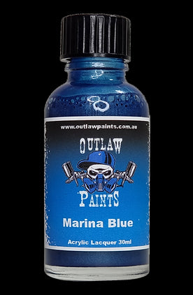 Outlaw Paints Marina Blue Met 30ml