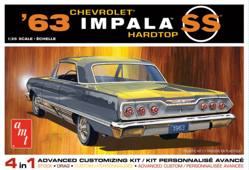 1963 Impala SS Hardtop Model Kit 1/25