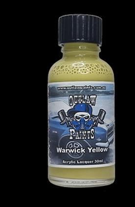Outlaw Paints Warwick Yellow 30ml